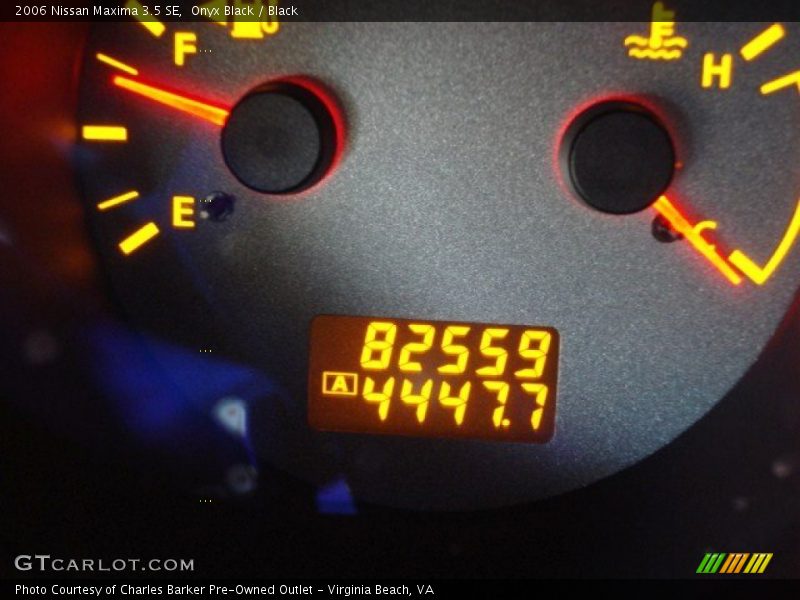 Onyx Black / Black 2006 Nissan Maxima 3.5 SE