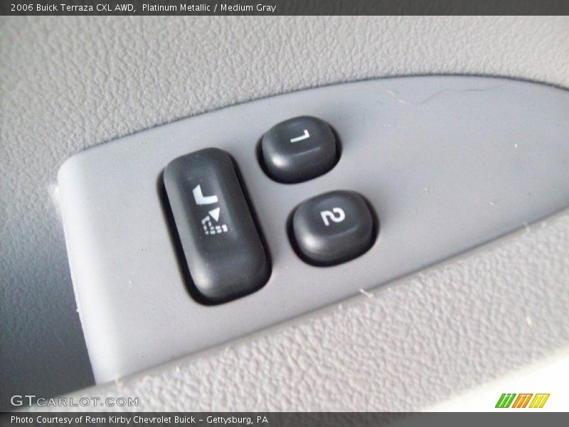 Platinum Metallic / Medium Gray 2006 Buick Terraza CXL AWD