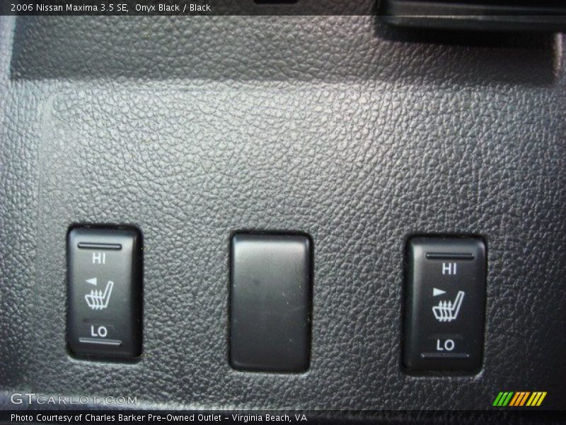 Onyx Black / Black 2006 Nissan Maxima 3.5 SE