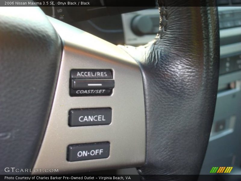 Onyx Black / Black 2006 Nissan Maxima 3.5 SE