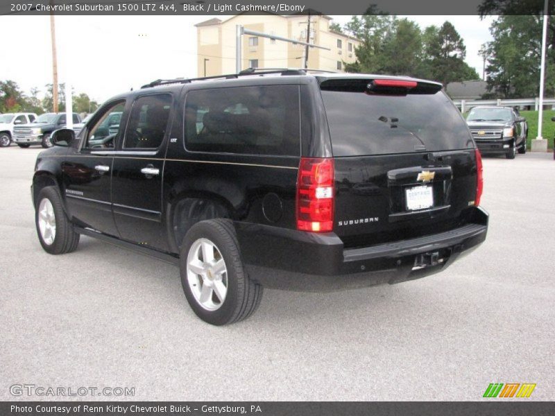 Black / Light Cashmere/Ebony 2007 Chevrolet Suburban 1500 LTZ 4x4