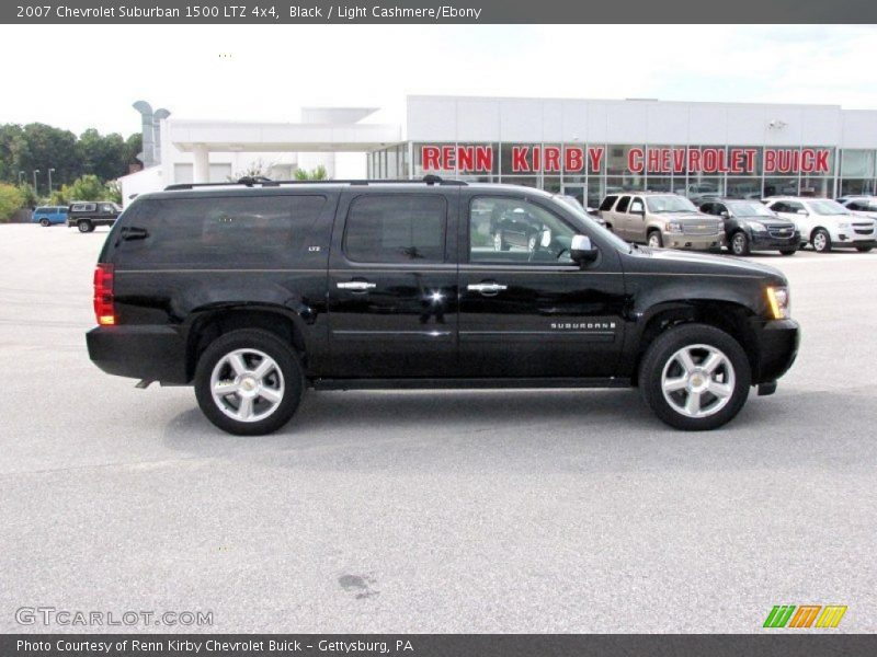Black / Light Cashmere/Ebony 2007 Chevrolet Suburban 1500 LTZ 4x4