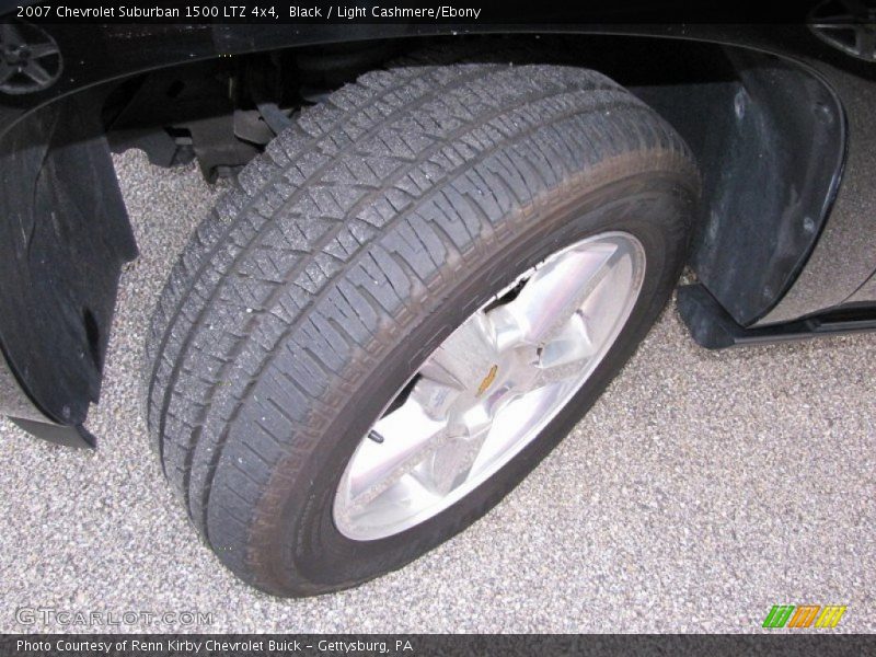 Black / Light Cashmere/Ebony 2007 Chevrolet Suburban 1500 LTZ 4x4