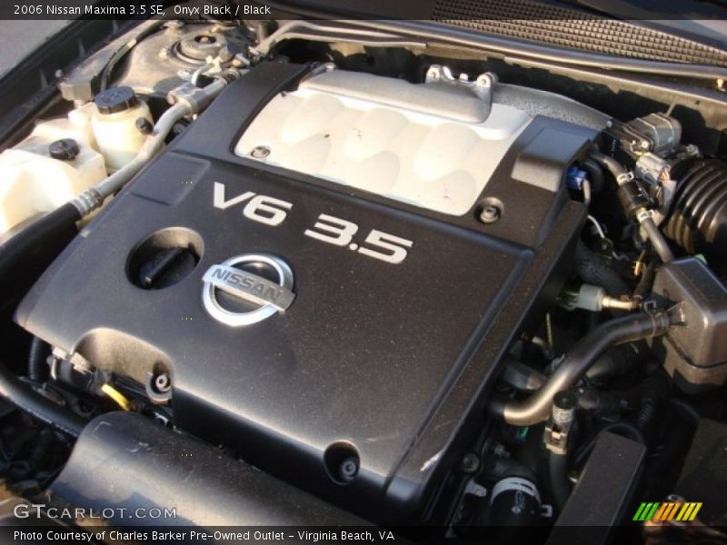 Onyx Black / Black 2006 Nissan Maxima 3.5 SE