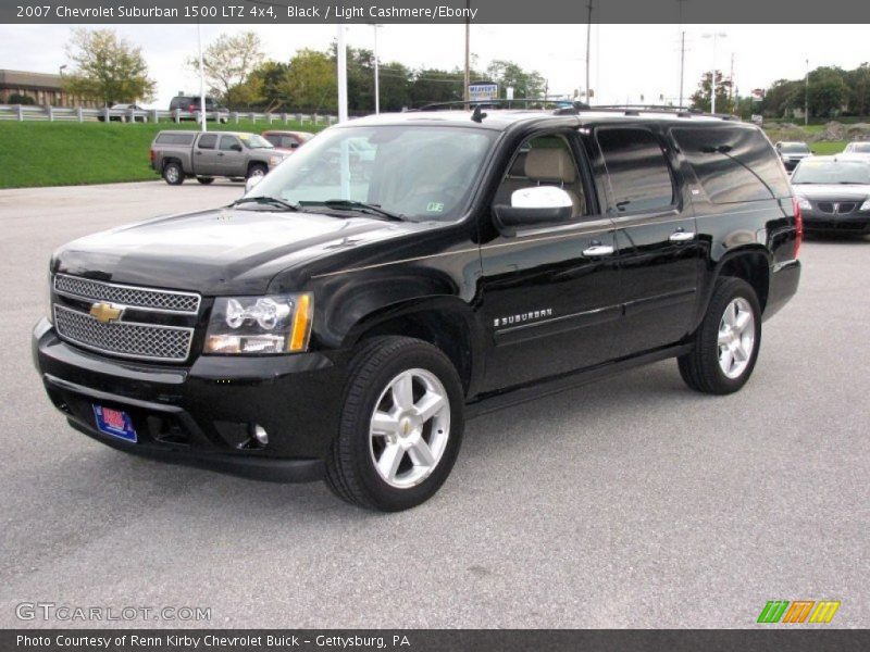 Black / Light Cashmere/Ebony 2007 Chevrolet Suburban 1500 LTZ 4x4