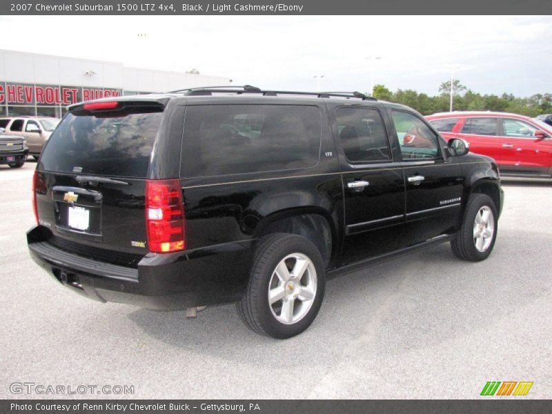 Black / Light Cashmere/Ebony 2007 Chevrolet Suburban 1500 LTZ 4x4