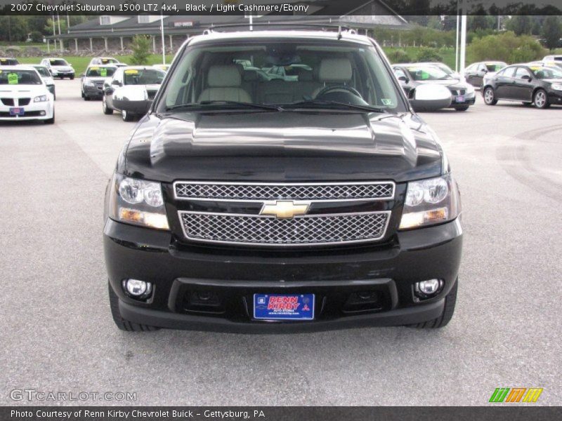 Black / Light Cashmere/Ebony 2007 Chevrolet Suburban 1500 LTZ 4x4