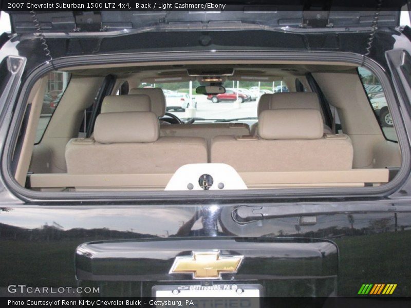 Black / Light Cashmere/Ebony 2007 Chevrolet Suburban 1500 LTZ 4x4