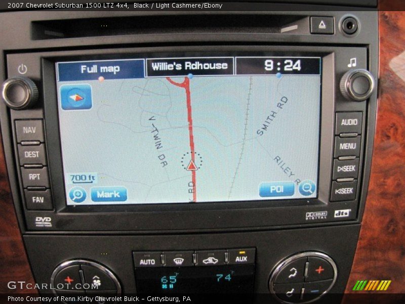 Navigation of 2007 Suburban 1500 LTZ 4x4
