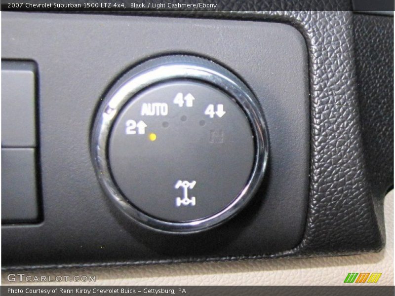 Black / Light Cashmere/Ebony 2007 Chevrolet Suburban 1500 LTZ 4x4