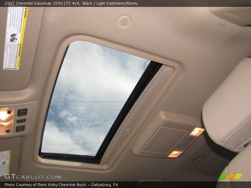 Black / Light Cashmere/Ebony 2007 Chevrolet Suburban 1500 LTZ 4x4