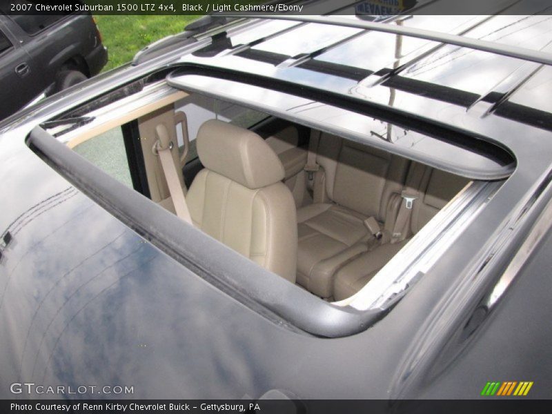Black / Light Cashmere/Ebony 2007 Chevrolet Suburban 1500 LTZ 4x4
