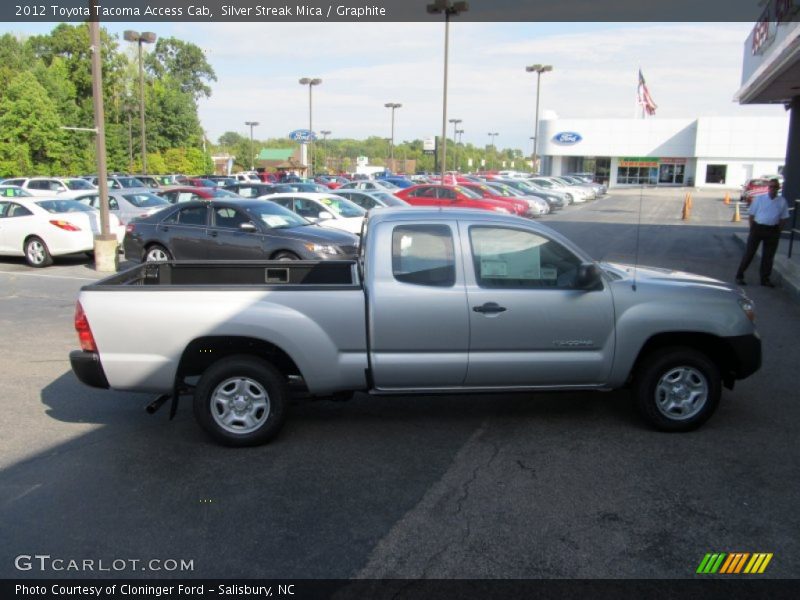 Silver Streak Mica / Graphite 2012 Toyota Tacoma Access Cab