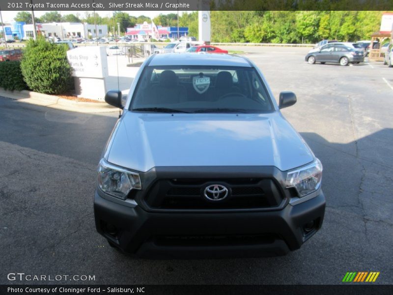Silver Streak Mica / Graphite 2012 Toyota Tacoma Access Cab