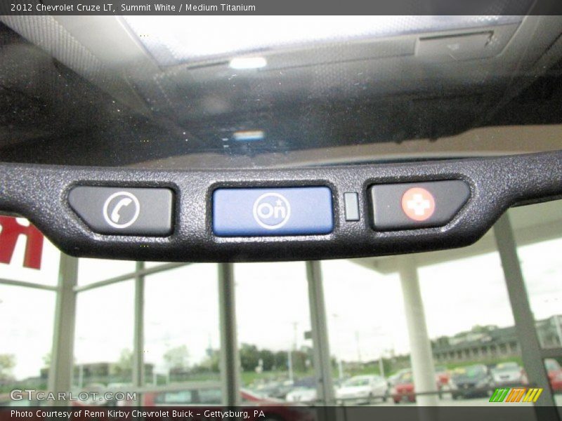 Summit White / Medium Titanium 2012 Chevrolet Cruze LT