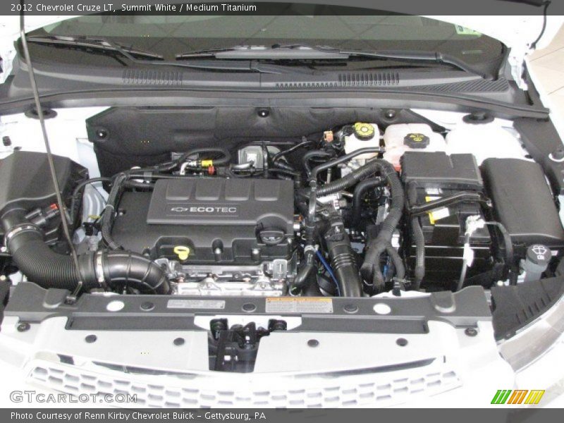 Summit White / Medium Titanium 2012 Chevrolet Cruze LT