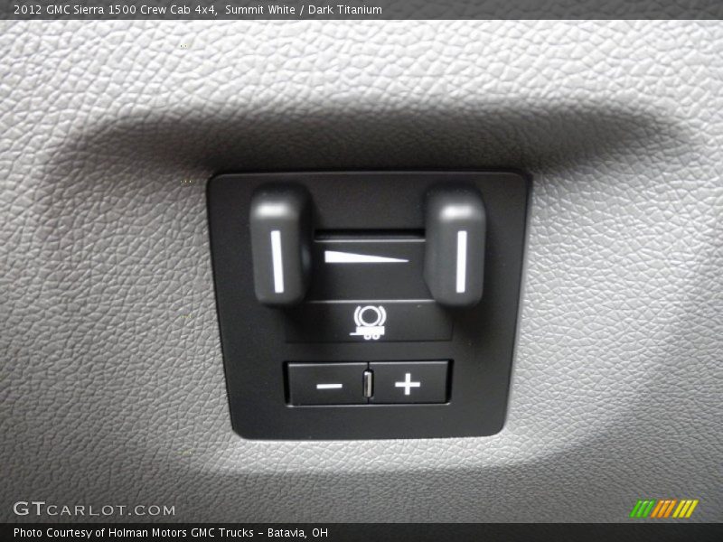 Summit White / Dark Titanium 2012 GMC Sierra 1500 Crew Cab 4x4