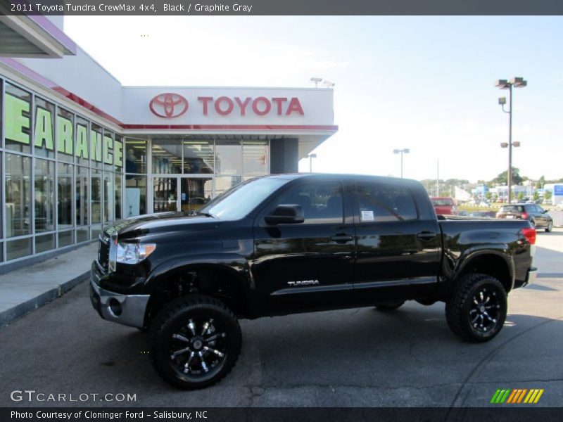 Black / Graphite Gray 2011 Toyota Tundra CrewMax 4x4