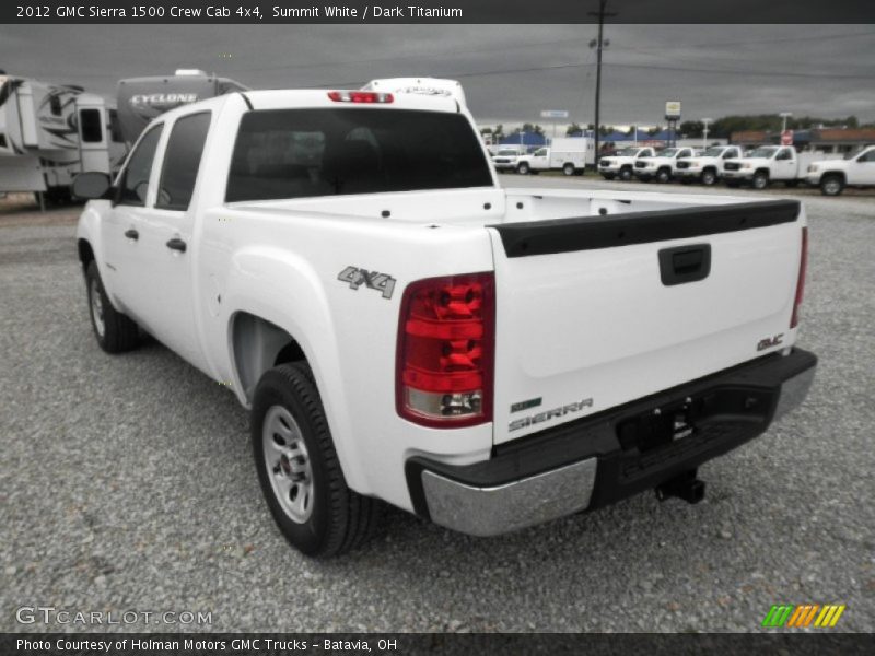 Summit White / Dark Titanium 2012 GMC Sierra 1500 Crew Cab 4x4