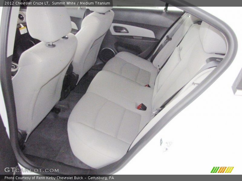 Summit White / Medium Titanium 2012 Chevrolet Cruze LT