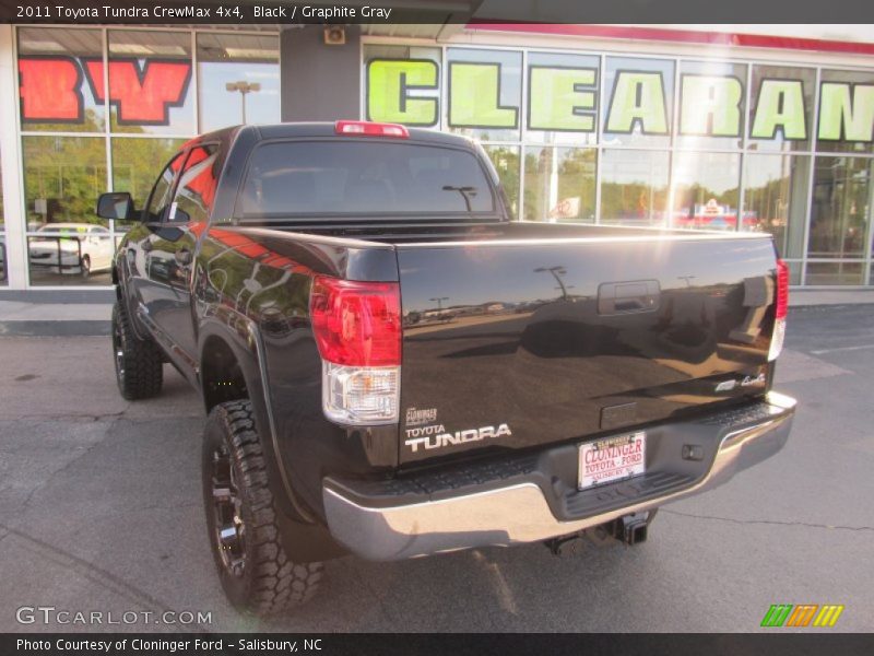Black / Graphite Gray 2011 Toyota Tundra CrewMax 4x4
