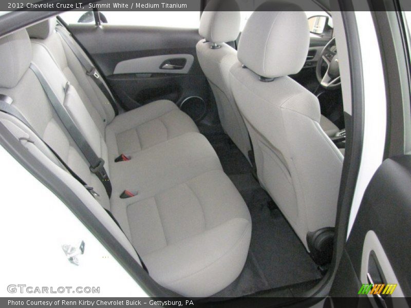 Summit White / Medium Titanium 2012 Chevrolet Cruze LT