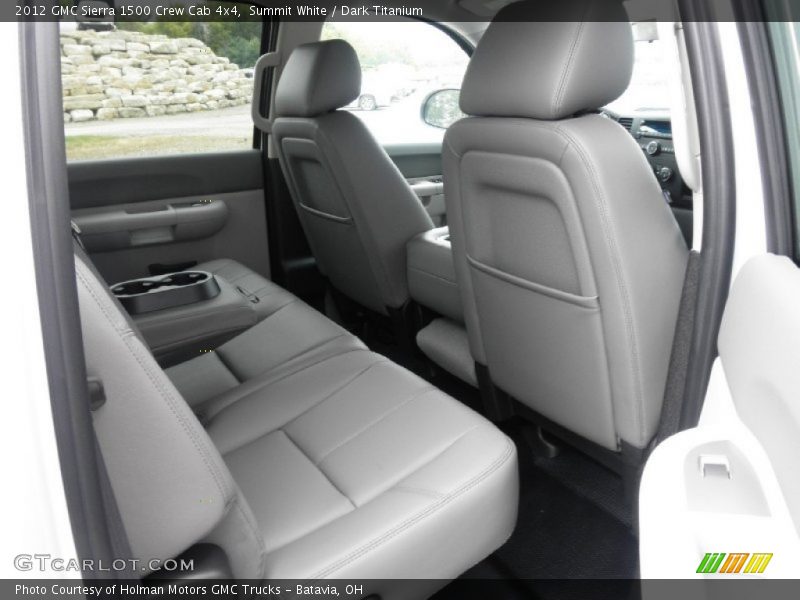 Summit White / Dark Titanium 2012 GMC Sierra 1500 Crew Cab 4x4