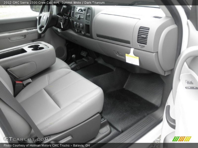  2012 Sierra 1500 Crew Cab 4x4 Dark Titanium Interior