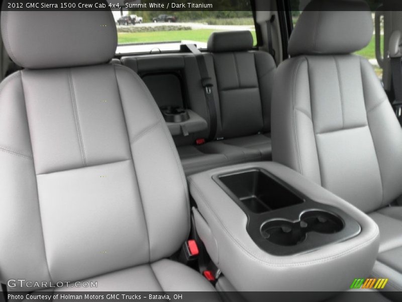  2012 Sierra 1500 Crew Cab 4x4 Dark Titanium Interior