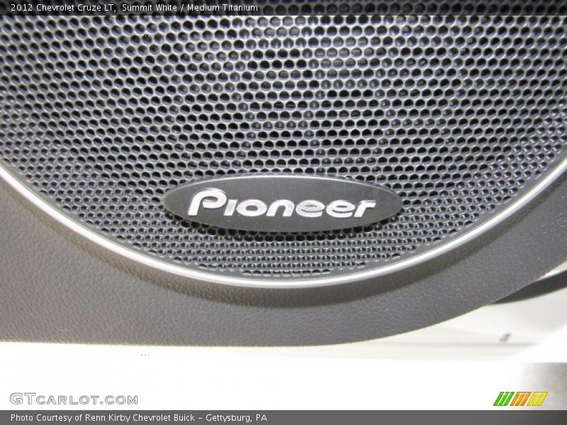 Summit White / Medium Titanium 2012 Chevrolet Cruze LT