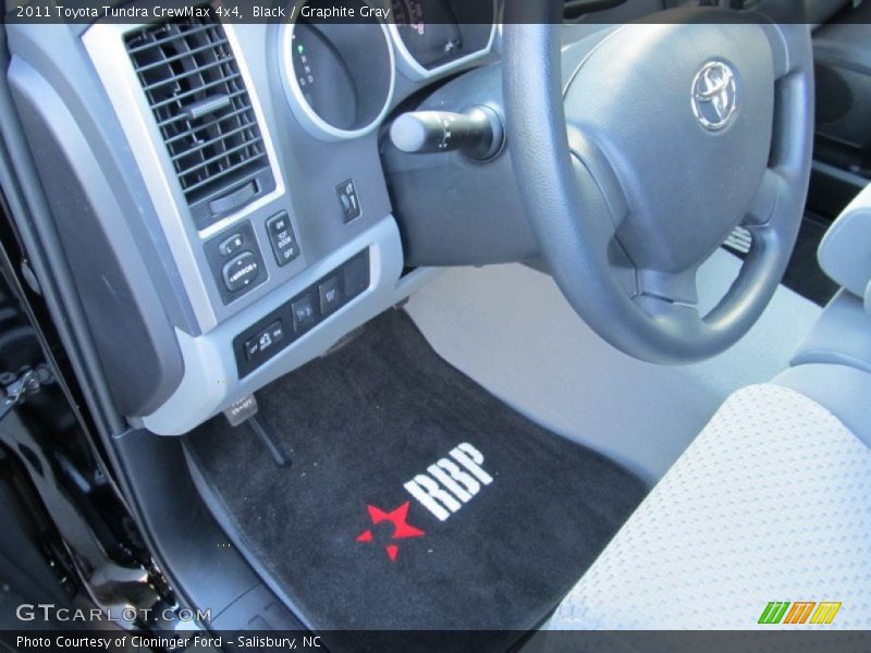 Black / Graphite Gray 2011 Toyota Tundra CrewMax 4x4
