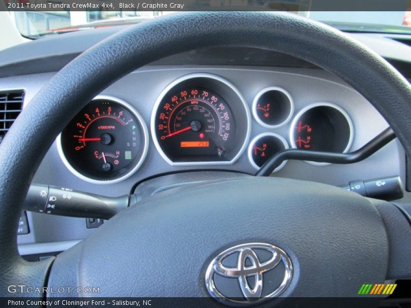 Black / Graphite Gray 2011 Toyota Tundra CrewMax 4x4