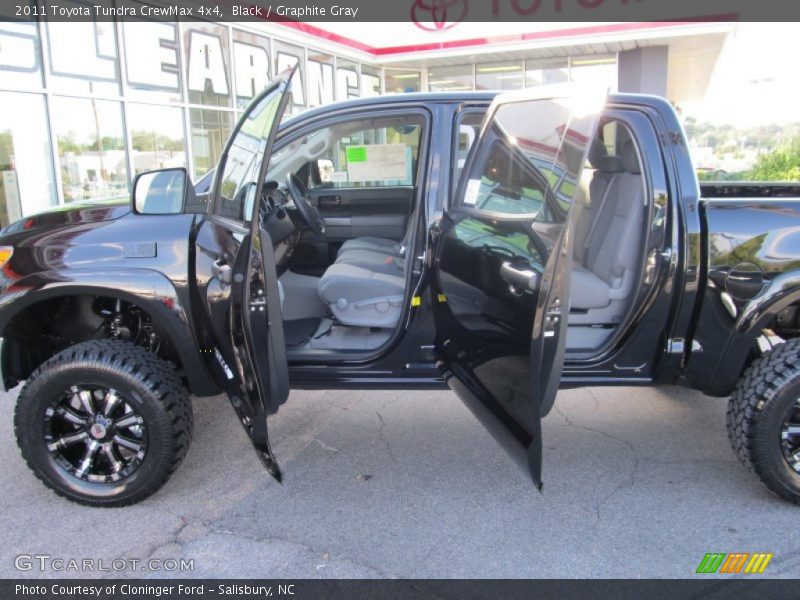 Black / Graphite Gray 2011 Toyota Tundra CrewMax 4x4