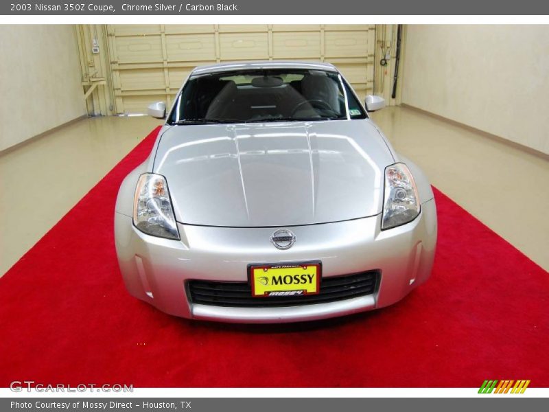 Chrome Silver / Carbon Black 2003 Nissan 350Z Coupe