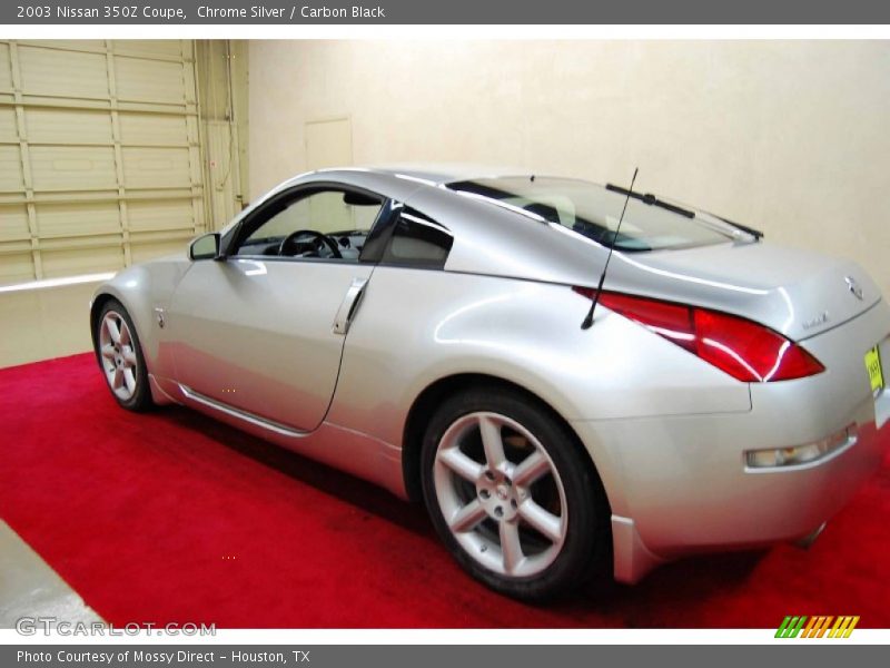 Chrome Silver / Carbon Black 2003 Nissan 350Z Coupe