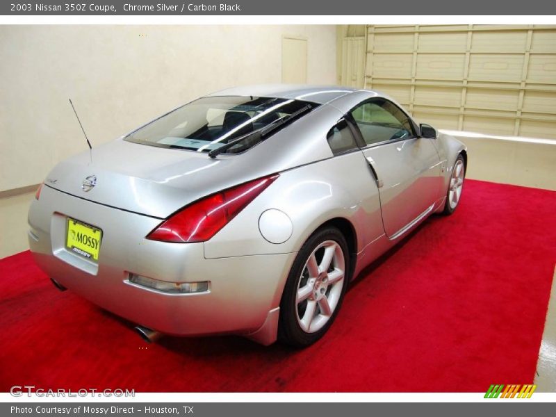 Chrome Silver / Carbon Black 2003 Nissan 350Z Coupe