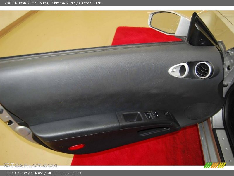 Chrome Silver / Carbon Black 2003 Nissan 350Z Coupe