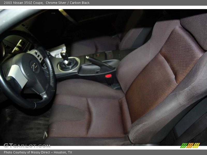 Chrome Silver / Carbon Black 2003 Nissan 350Z Coupe