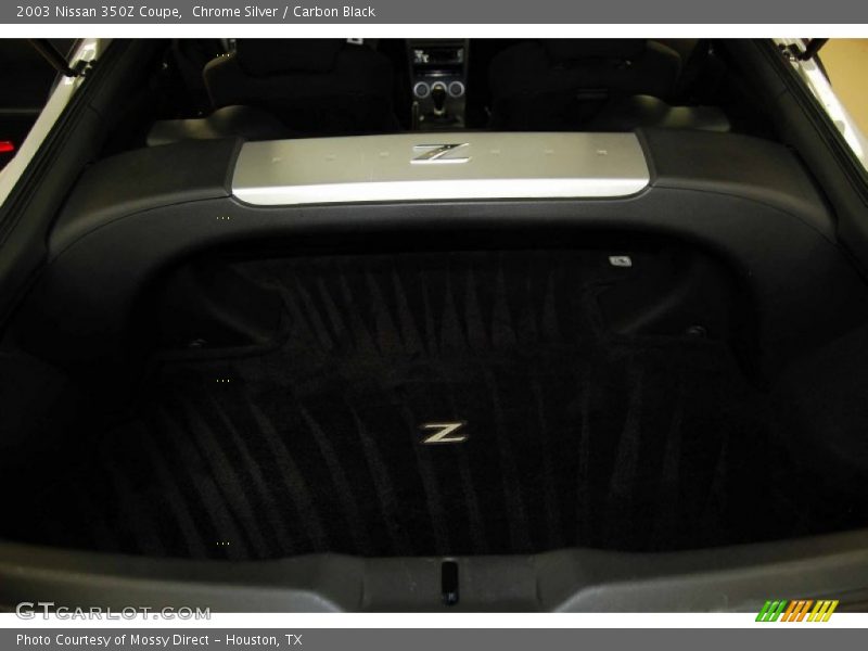 Chrome Silver / Carbon Black 2003 Nissan 350Z Coupe