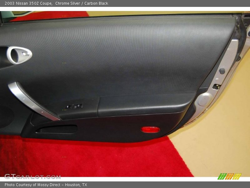 Chrome Silver / Carbon Black 2003 Nissan 350Z Coupe