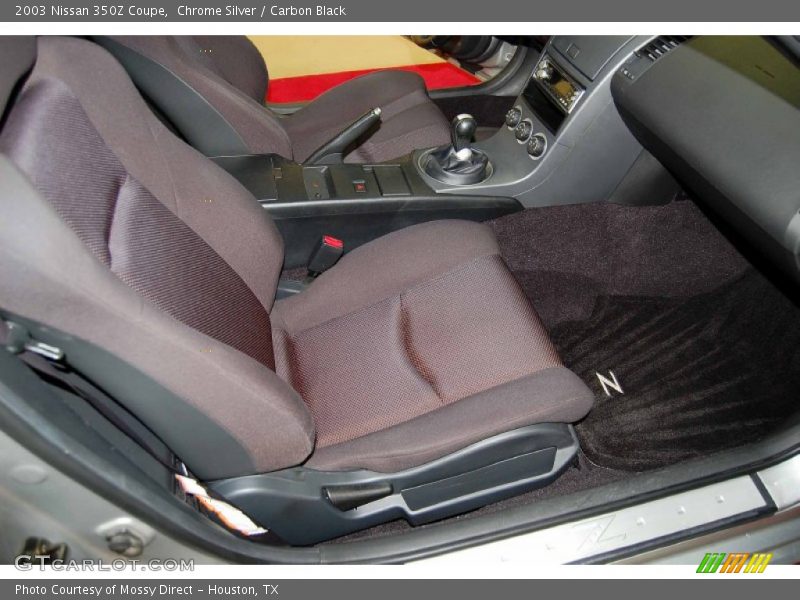 Chrome Silver / Carbon Black 2003 Nissan 350Z Coupe