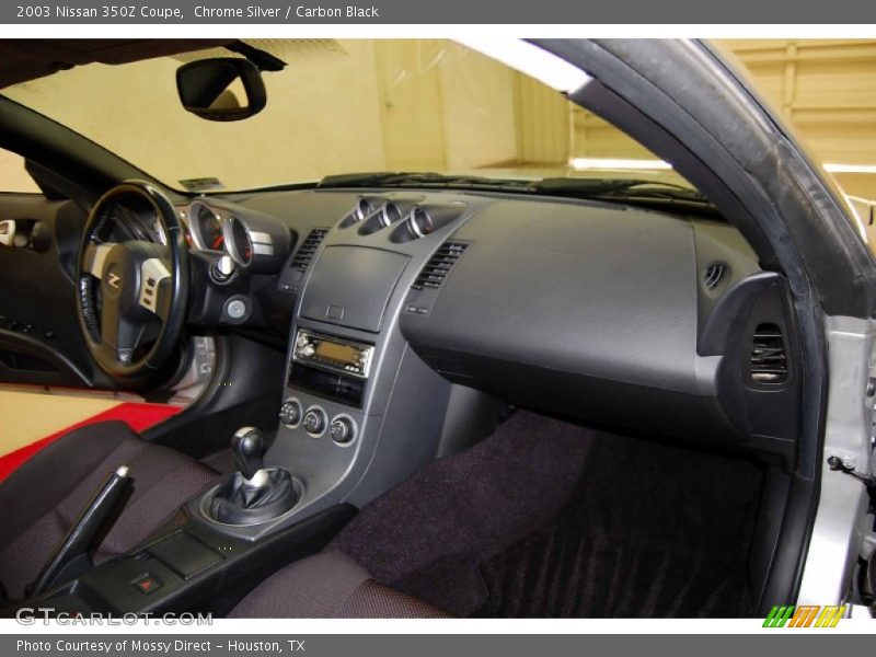 Chrome Silver / Carbon Black 2003 Nissan 350Z Coupe