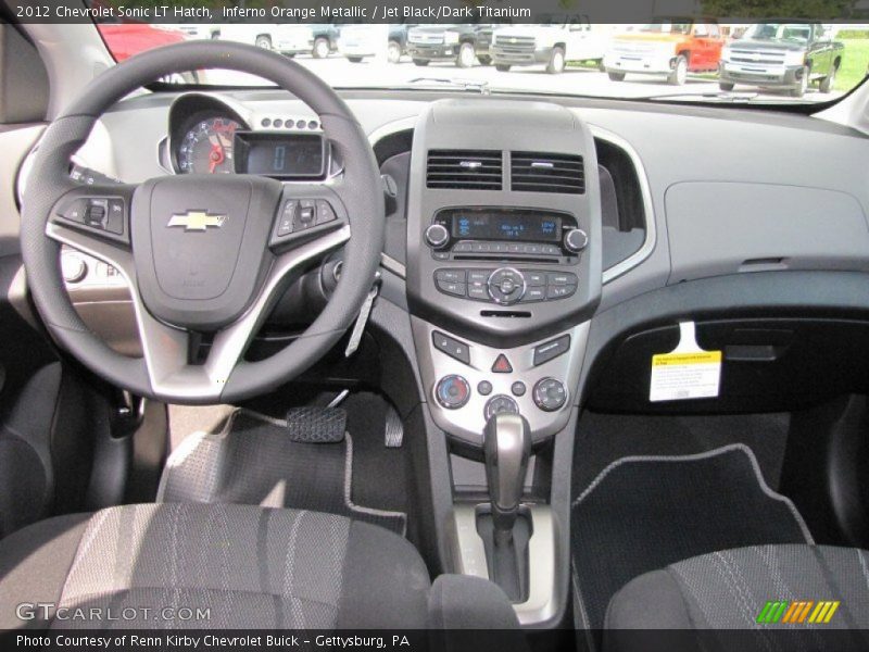 Dashboard of 2012 Sonic LT Hatch