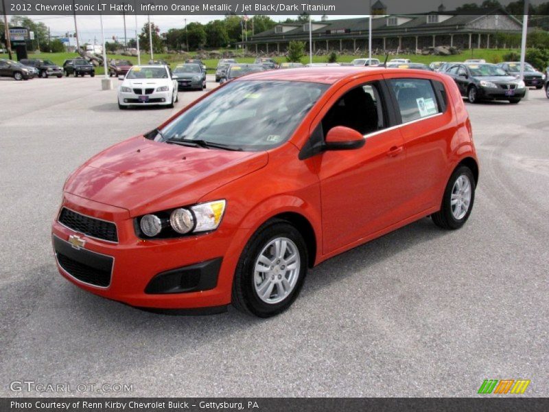 Front 3/4 View of 2012 Sonic LT Hatch