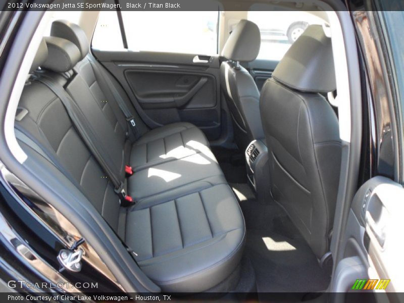  2012 Jetta SE SportWagen Titan Black Interior