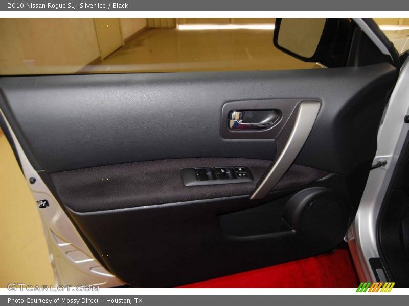 Silver Ice / Black 2010 Nissan Rogue SL