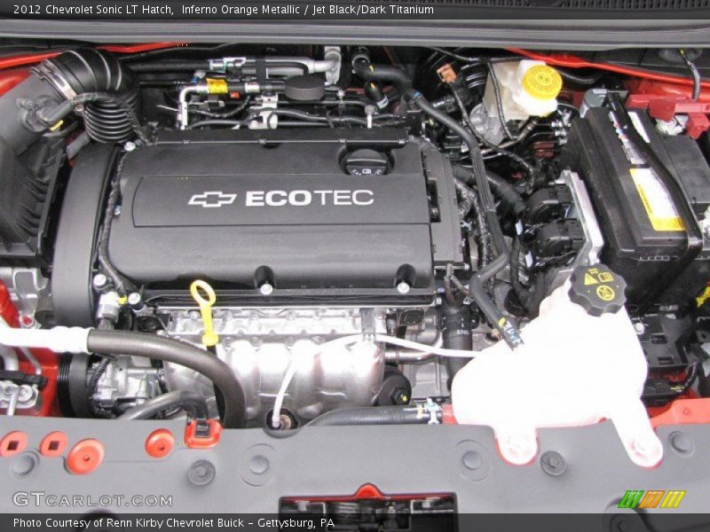  2012 Sonic LT Hatch Engine - 1.8 Liter DOHC 16-Valve VVT 4 Cylinder