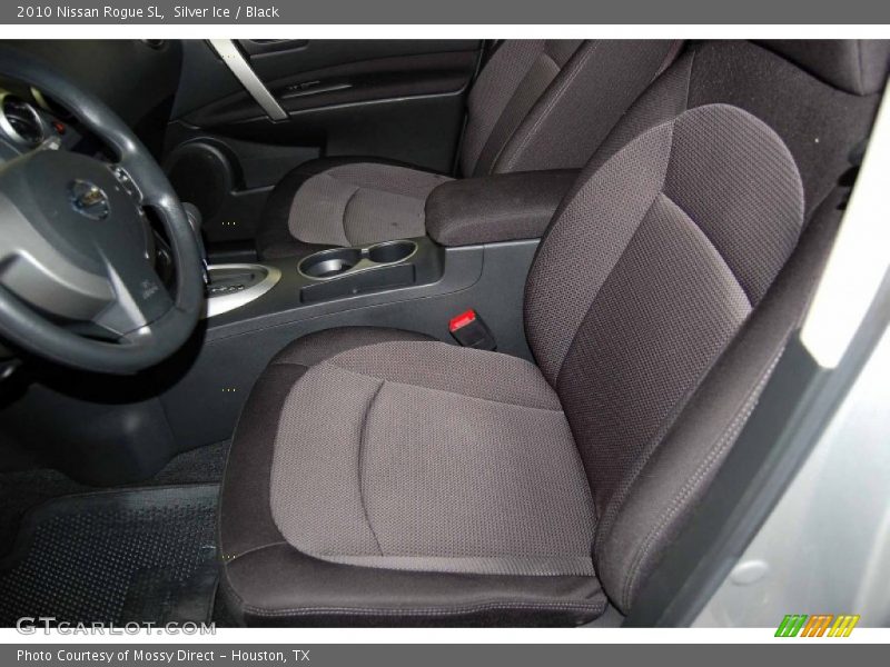 Silver Ice / Black 2010 Nissan Rogue SL