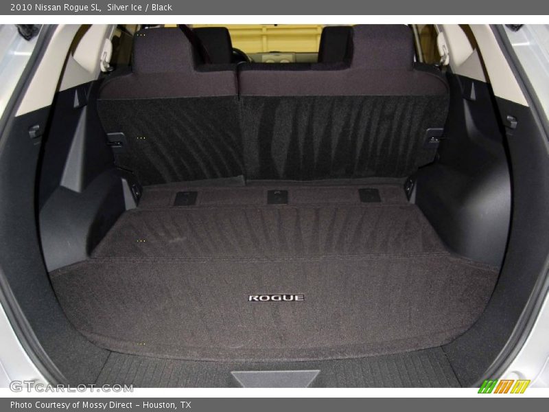Silver Ice / Black 2010 Nissan Rogue SL