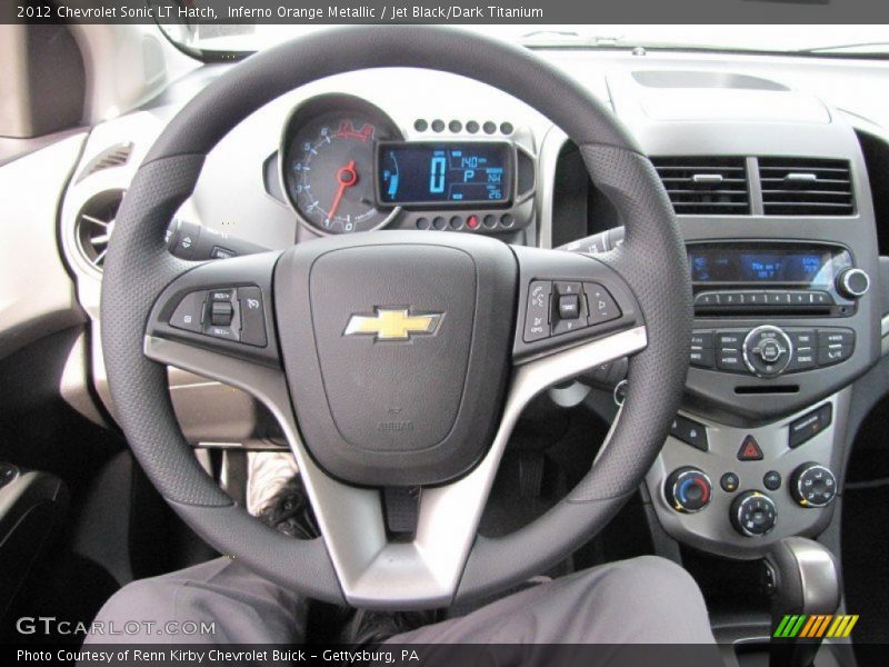  2012 Sonic LT Hatch Steering Wheel